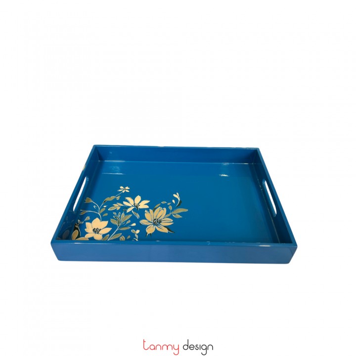 Rectangle lacquer tray 25*35 cm ( different designs )